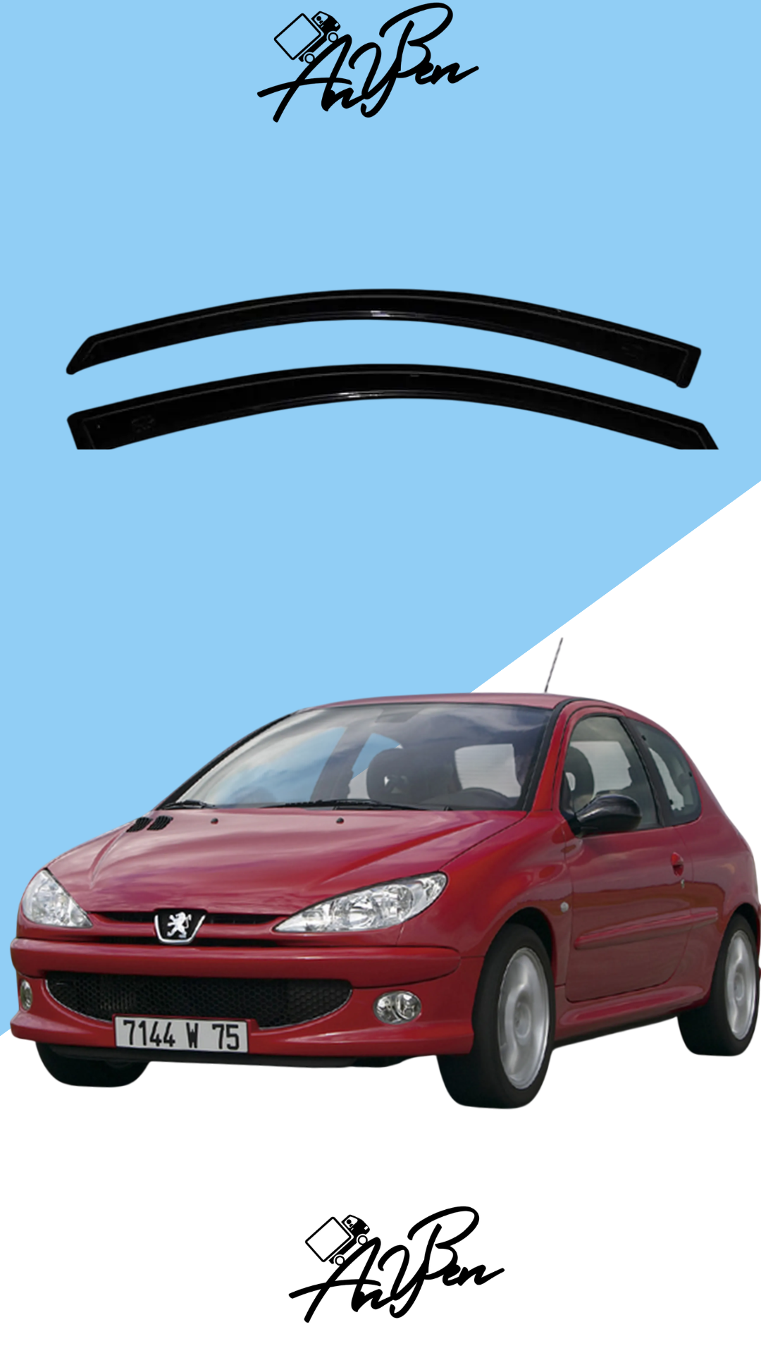 BOTA AGUA PEUGEOT 206 DOS PUERTAS