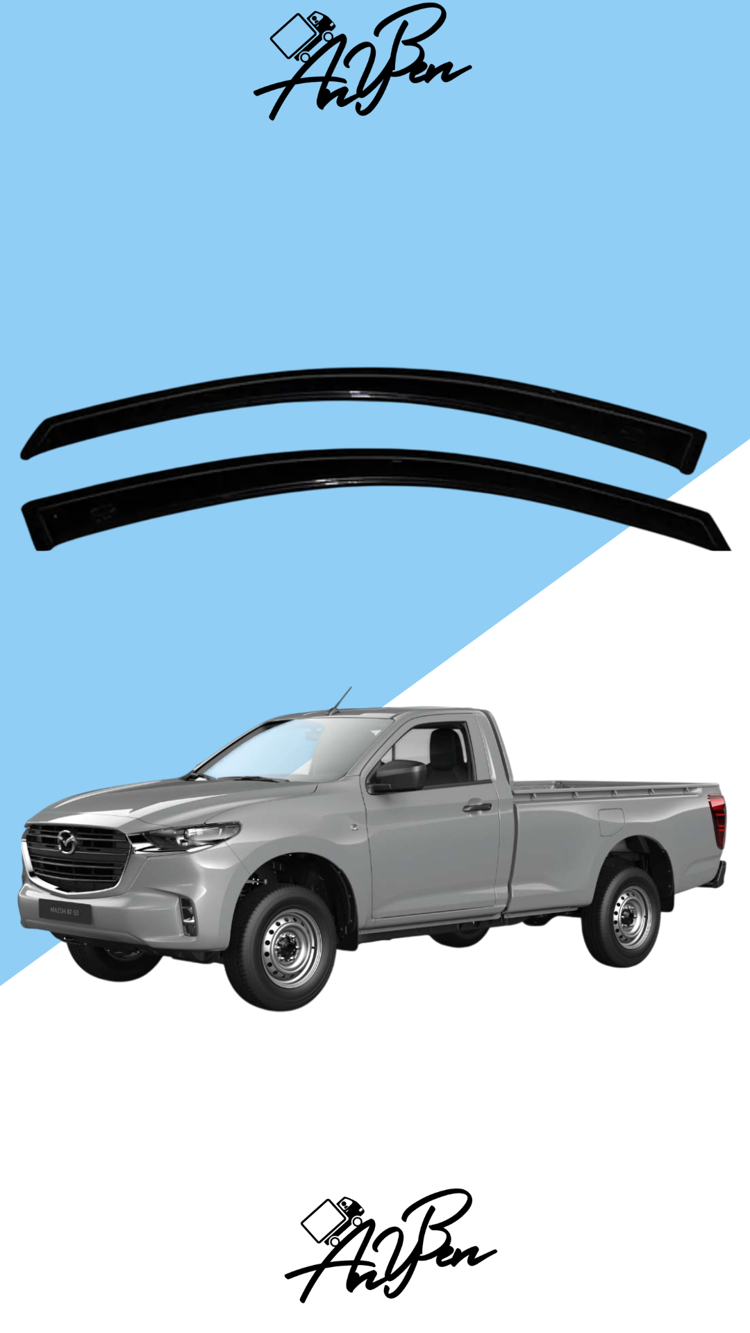 BOTA AGUA MAZDA BT50 2 PUERTAS